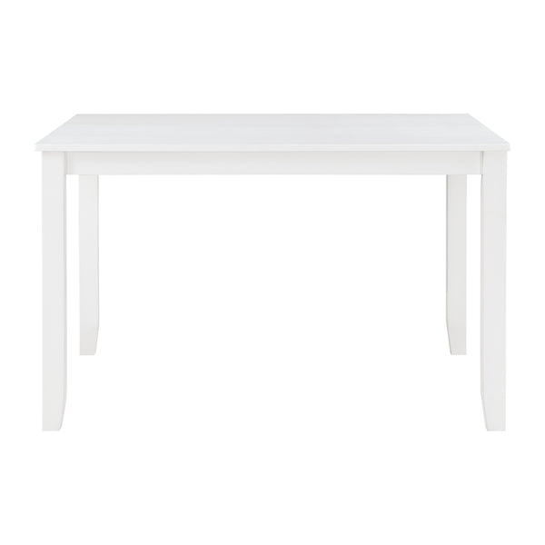 Astoria 5-Piece Pack Dinette Set in White - 5892WT
