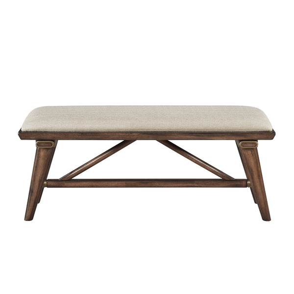 Monroe Bench in Brown/Walnut - 5901-13N