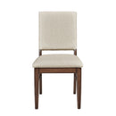 Monroe Side Chair in Brown/Walnut - 5901-S2N