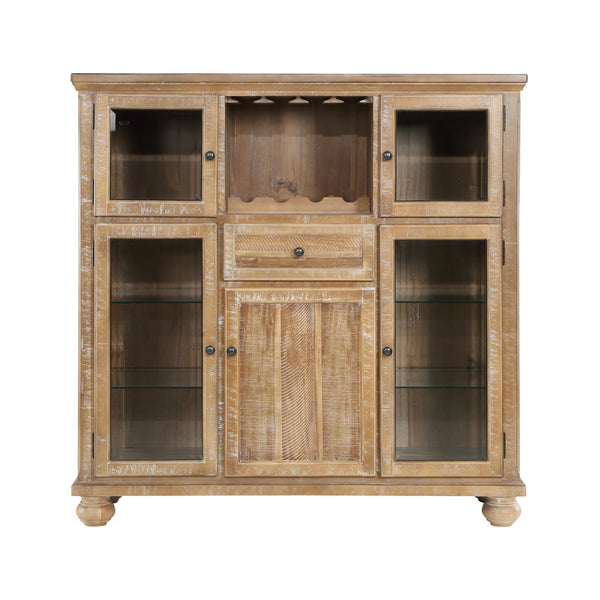 Weatherford Curio in Brown/Natural - 5904NF-50