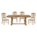 Weatherford 5pc Set (TB+4S) in Brown/Natural/Gray - 5904NF-90*5