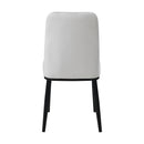Salerno Side Chair in Beige/Black - 5909BES