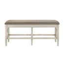 Maribelle Counter Height Bench in Gray - 5910-24BH