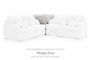 Cuddle Plush Sectional with Chaise