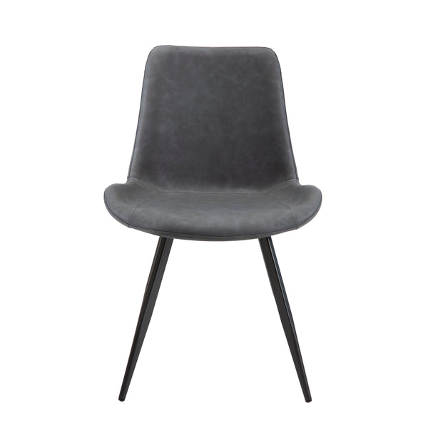 Brixley Side Chair in Black/Gray - 5916S
