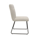 Benito Side Chair in Beige/Black - 5919S