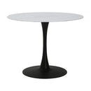 Cosimo Dining Table in Black/White - 5920-39RD*
