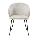 Cosimo Side Chair in Beige/Black - 5920BES
