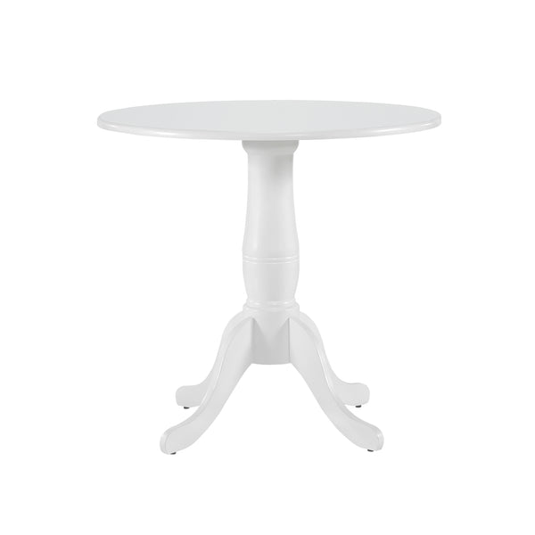 Bonnie Dining Table in White - 5924W-32RD*