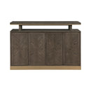 Griffin Server in Brown/Gold - 5933-40