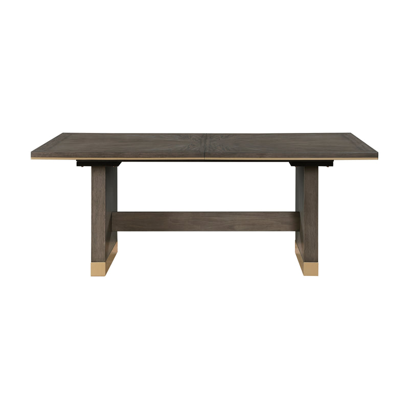 Griffin Dining Table in Brown/Gold/Beige - 5933-96*