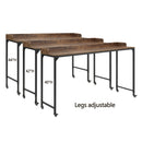 Sumter Over The Bed Desk in Black/Brown - 5963BR-22