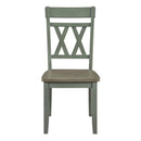 Ogden Side Chair - Gray,Teal