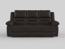 Jarita 2pc Set: Sofa, Love in Brown - 8329CH*2