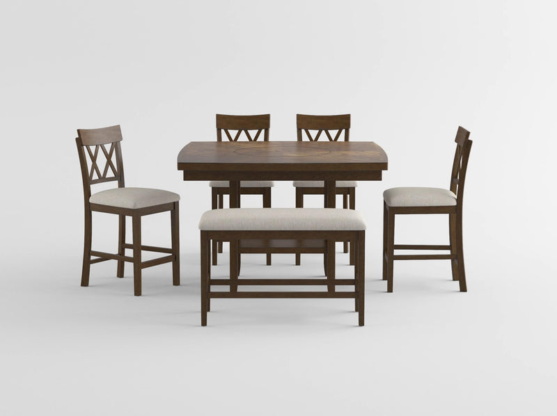 Balin Counter Height Table in Oak - 5716RFAK-36