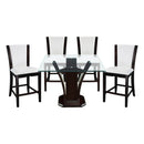 Daisy 5pc Set (TB+4S) in Espresso/Transparent/White - 710-36SQ*5W