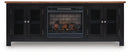 Wildenauer 76" TV Stand with Electric Fireplace