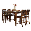 Verona 5pc Set (TB+4S) in Brown - 727-36*5