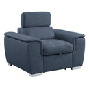 Ferriday Chair With Pull-Out Ottoman