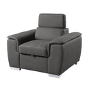 Ferriday Chair With Pull-Out Ottoman