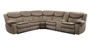 Bastrop 3-Piece Sectional with Right Console in Brown - 8230FBR*SC