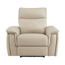 Maroni Power Reclining Chair With Power Headrest - Taupe