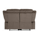 Jarita Double Reclining Loveseat in Brown - 8329CH-2
