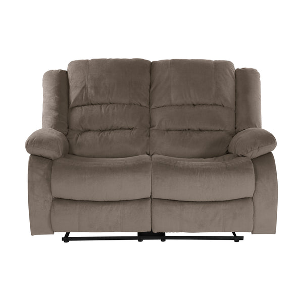 Jarita Double Reclining Loveseat in Brown - 8329CH-2