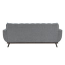 Everton Reversible Sofa Chaise in Gray/Walnut - 8341GY-3SCRV
