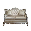 Florentina Loveseat in Other/Metallic Accent - Traditional - 8412-2