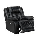 Huron Power Reclining Chair With Led And Charging Ports