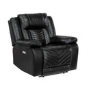 Huron Power Reclining Chair With Led And Charging Ports