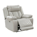 Huron Power Reclining Chair With Led And Charging Ports