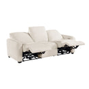 Vera Power Double Reclining Sofa With Usb Charging Ports