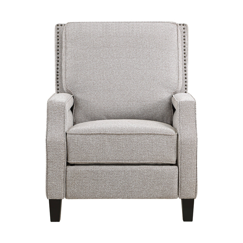 Berenson Push Back Reclining Chair in Beige - 8504CCN-1