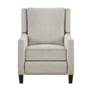 Banks Push Back Reclining Chair - Beige