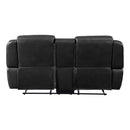 Littleton Double Reclining Love Seat With Center Console, Receptacles And Usb Ports