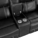 Littleton Double Reclining Love Seat With Center Console, Receptacles And Usb Ports