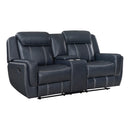Littleton Double Reclining Love Seat With Center Console, Receptacles And Usb Ports