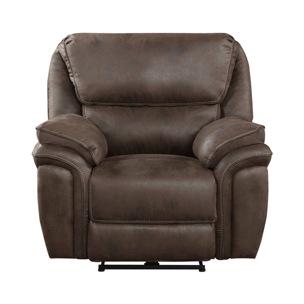 Proctor Power Reclining Chair in Brown - 8517BRW-1PW