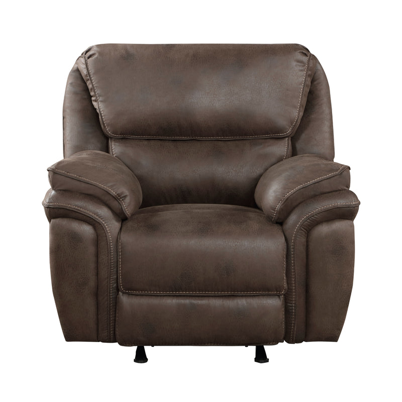 Proctor Rocker Reclining Chair in Brown - 8517BRW-1