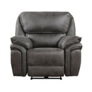 Proctor Power Reclining Chair in Gray - 8517GRY-1PW