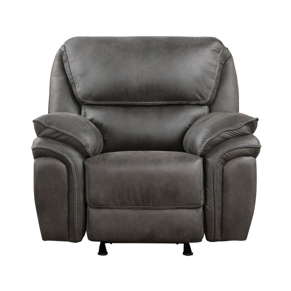 Proctor Rocker Reclining Chair in Gray - 8517GRY-1