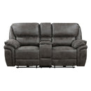 Proctor 2pc Set: Sofa, Love (Power) in Gray - 8517GRY*2PW