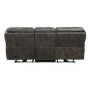 Proctor 2pc Set: Sofa, Love (Power) in Gray - 8517GRY*2PW