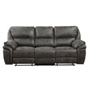Proctor Double Reclining Sofa - Gray