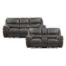 Proctor 2pc Set: Sofa, Love (Power) in Gray - 8517GRY*2PW