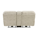 Proctor Power Double Reclining Love Seat With Center Console
