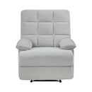 Colin Reclining Chair in Gray - 8525LG-1
