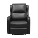 Durant Reclining Chair - Black - Faux Leather